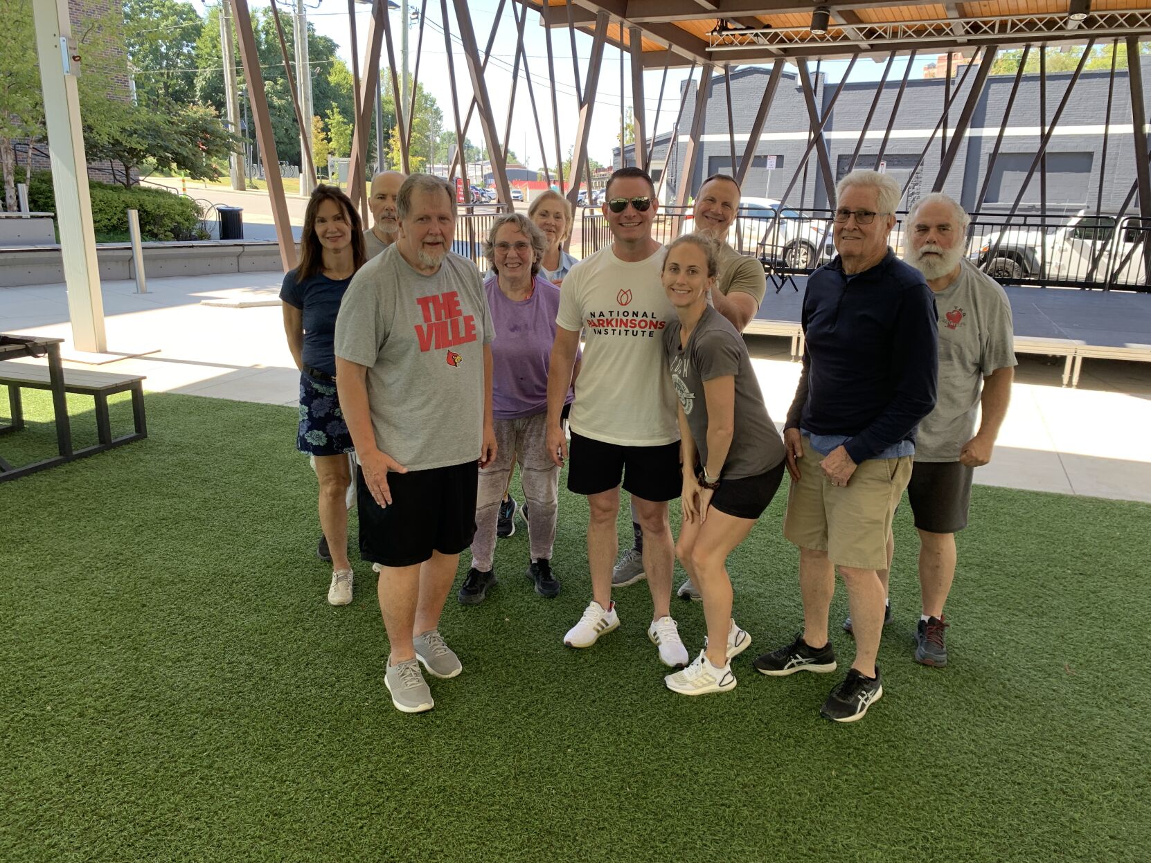 Group photo of Rock Steady Boxing